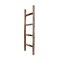Rustic Farmhouse 4ft Reclaimed Wood Decorative Bookcase Ladder
